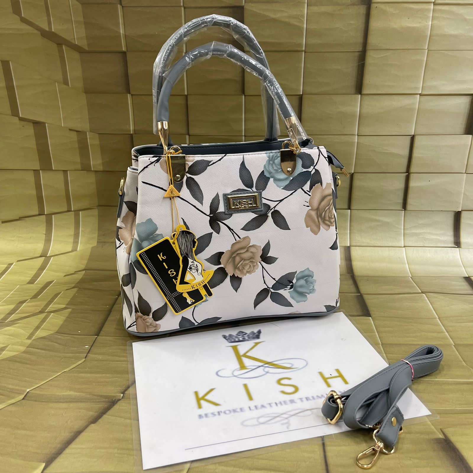 kish leather bags